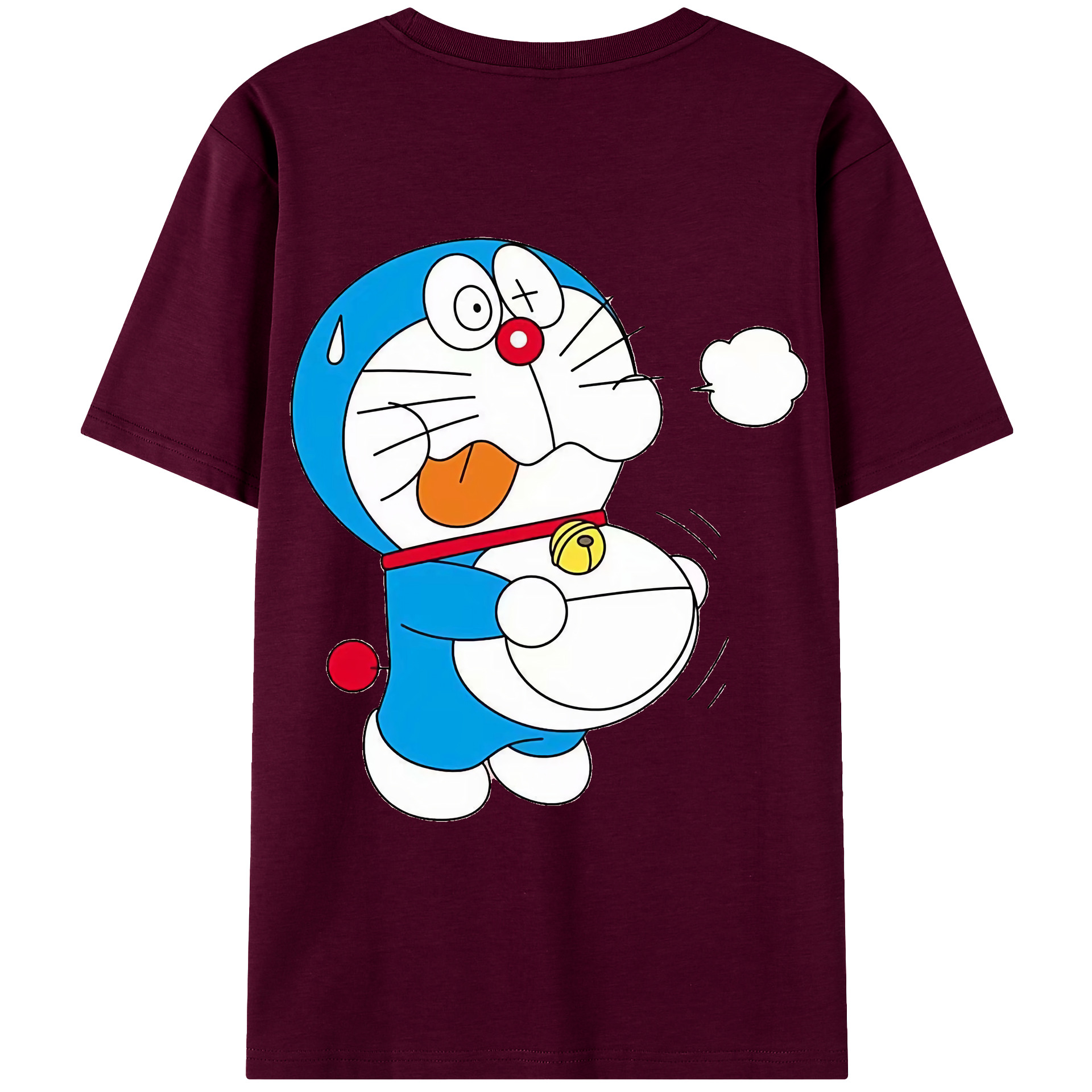 （画像用） ドラえもん Doraemon レディース半袖Tシャツ(バックプリント)